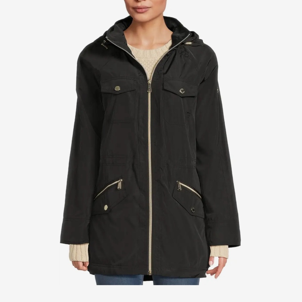 C17- Michael Kors Women’s Medium Black Utility Jacket